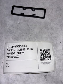 33729-MCZ-003 GASKET, LENS 2010 HONDA FURY VT1300CX