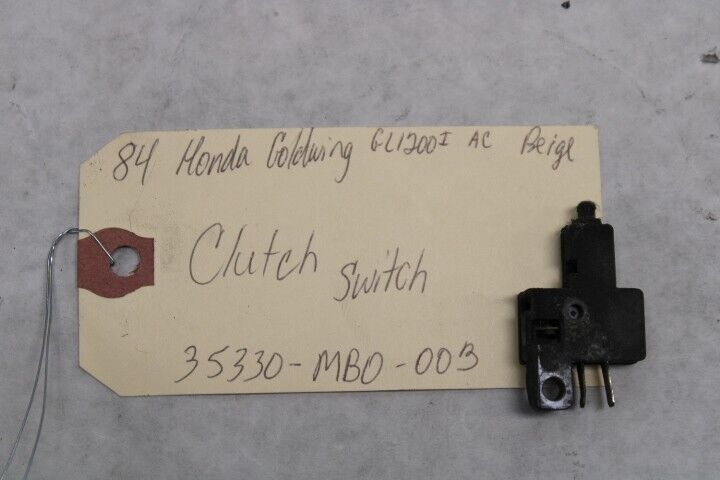 Clutch Switch 35330-MB0-003 1984 Honda Goldwing GL1200A