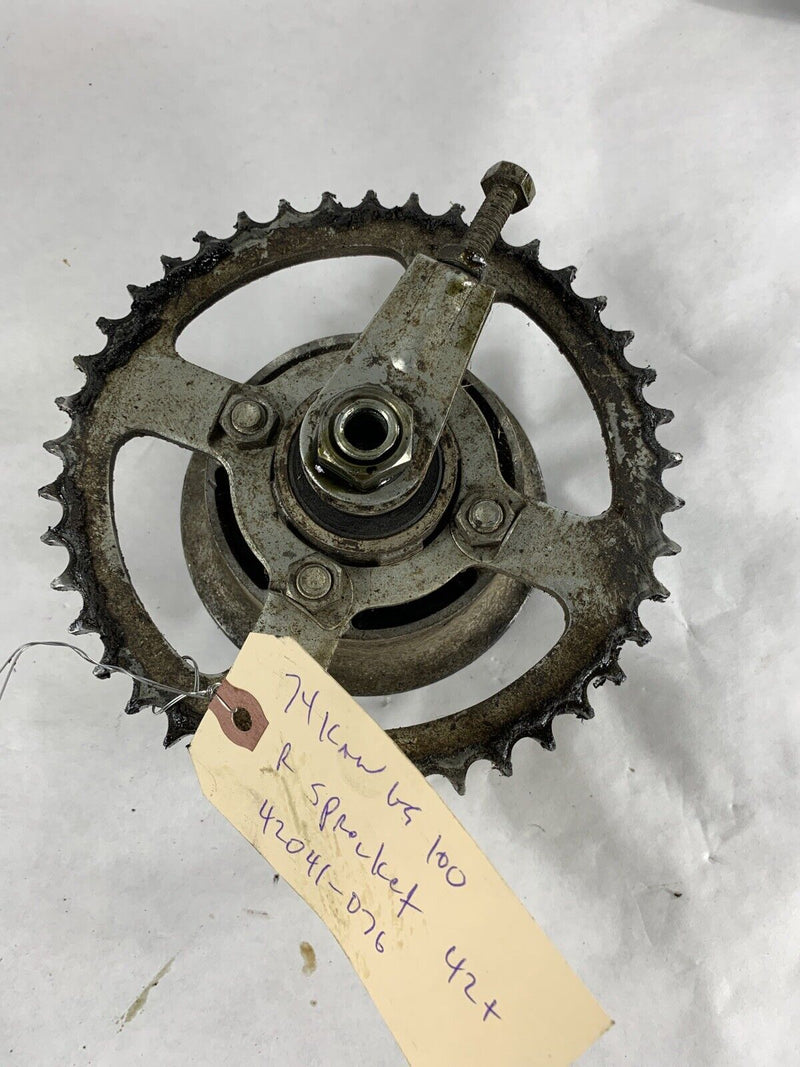 OEM Kawasaki Rear Wheel Sprocket 1974 G5 100 42041-076 Dirtbike