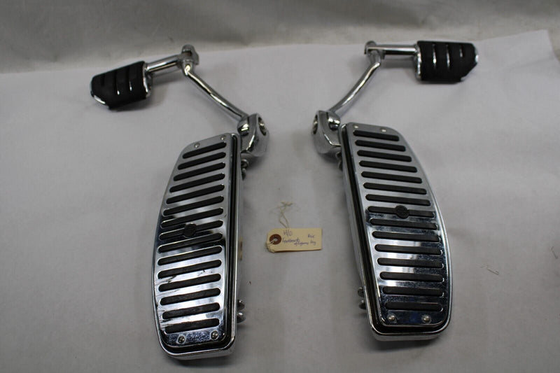 Chrome Floorboards Attached Highway Pegs Harley Davidson