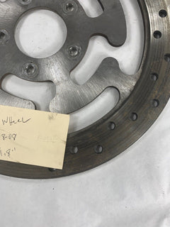 OEM Harley Davidson Front Wheel Brake Rotor 11.8” 2008+ Models 41808-08 RIGHT