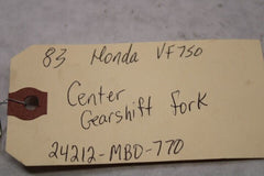 Center Gearshift Fork 24212-MB0-770 1983 Honda VF750