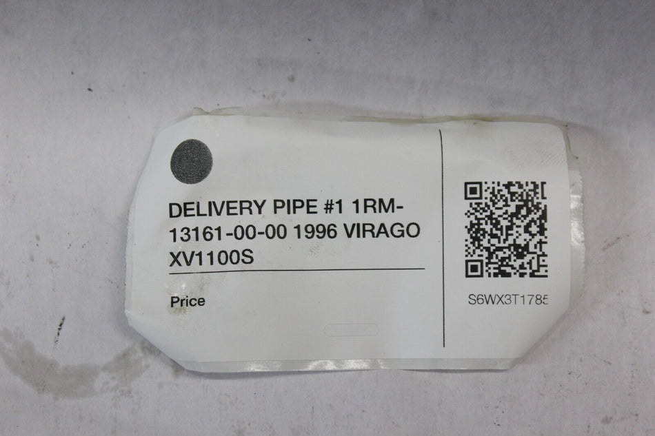 DELIVERY PIPE #1 1RM-13161-00-00 1996 Yamaha VIRAGO XV1100S
