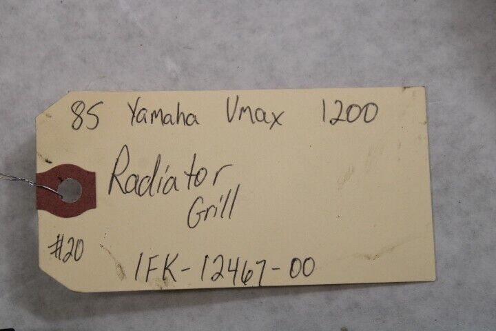 RADIATOR GRILL 1FK-12467-00-00 1990 Yamaha Vmax VMX12 1200