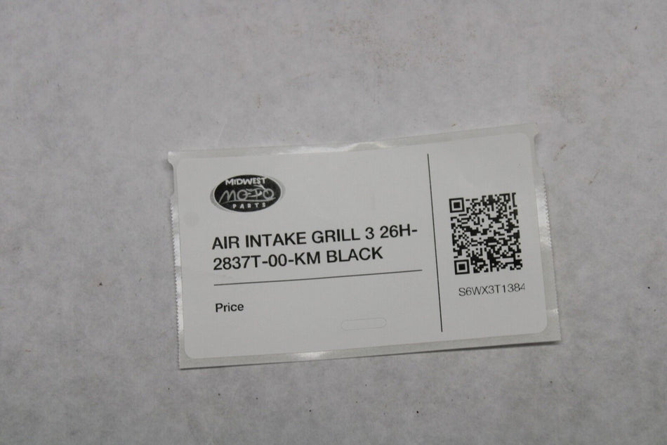 AIR INTAKE GRILL 3 1983 Yamaha Venture XVZ12TK 26H-2837T-00-KM BLACK