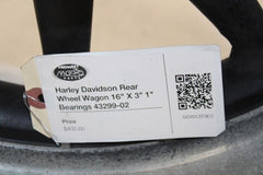 Rear Wheel Wagon 16" X 3" 1" Bearings 43299-02 Harley Davidson