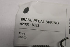 BRAKE PEDAL SPRING 92081-1833 2016 Kawasaki Versys 650