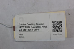 Center Cowling Bracket LEFT 2007 Kawasaki Ninja ZX-6R 11054-0656