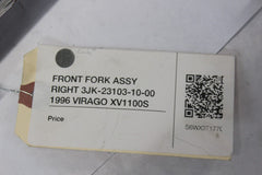 FRONT FORK ASSY RIGHT 3JK-23103-10-00 1996 Yamaha VIRAGO XV1100S