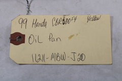Oil Pan 11211-MBW-J20 1999 Honda CBR600F4