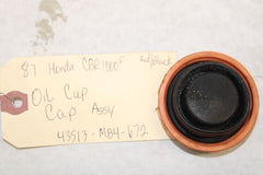 Oil Cup Cap 43513-MB4-672 1987 Honda CBR1000F Hurricane