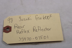 Rear Side Reflex Reflector 35970-07F01 1998 Suzuki Katana GSX600