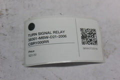 TURN SIGNAL RELAY 38301-MBW-D21-2006 CBR1000RR