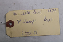 7" Headlight Headlamp Bosch 67755-81 1994 Harley Davidson Ultra Classic