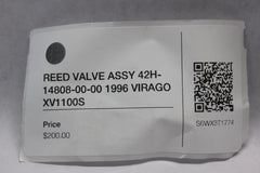 REED VALVE ASSY 42H-14808-00-00 1996 Yamaha VIRAGO XV1100S