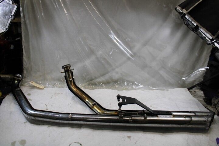 Cobra Exhaust Pipes (Peeling Chrome) 2006 Suzuki Boulevard C50