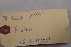 Piston 12111-47001 1978 Suzuki GS550