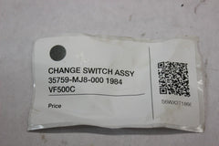 CHANGE SWITCH ASSY 35759-MJ8-000 1984 VF500C Honda Magna