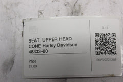SEAT, UPPER HEAD CONE Harley Davidson 48333-80