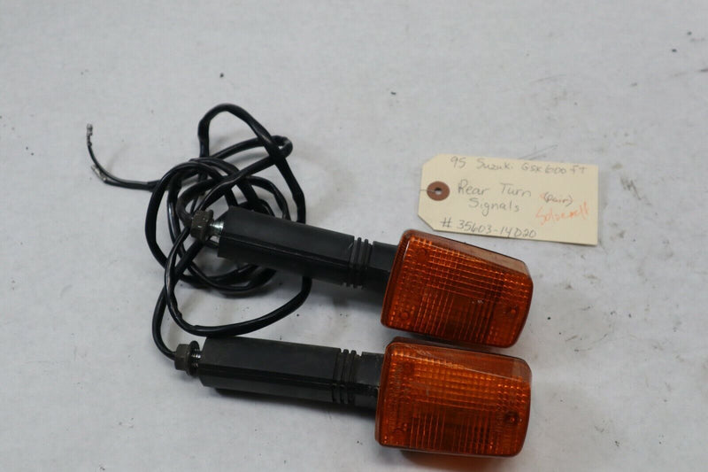 OEM Suzuki Motorcycle Rear Turn Signal 1995 Katana GSX600 35603-14D20 SOLD EACH