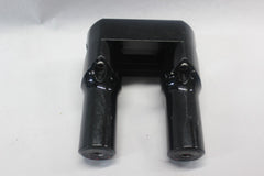 Gloss Black Aftermarket 1.5" Handlebar 6" Risers Clamp 3.5" On Center Bolts