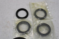 Dakota Digital 6 Pack Black Trim Ring Bagger Gauges MCL Series Harley Davidson