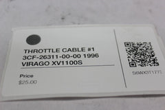 THROTTLE CABLE #1 3CF-26311-00-00 1996 Yamaha VIRAGO XV1100S