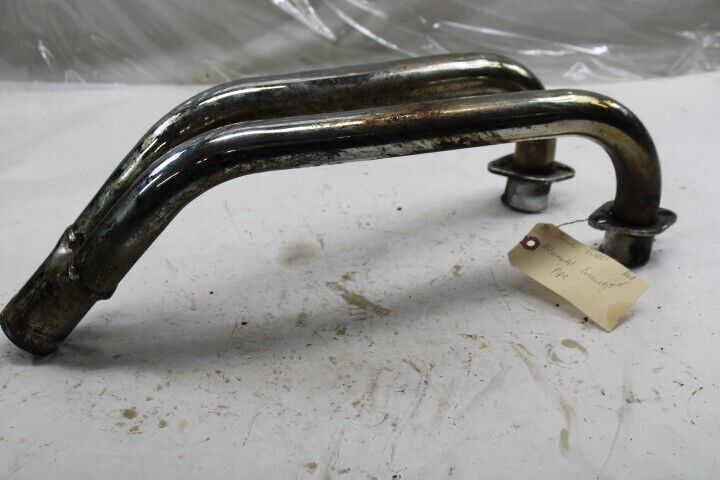 1980 Suzuki Motorcycle GS1100E Exhaust Head Pipe Red