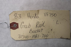 Grab Rail Bracket Left 77340-MB1-700 1983 Honda VF750