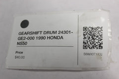 GEARSHIFT DRUM 24301-GE2-000 1990 HONDA NS50F