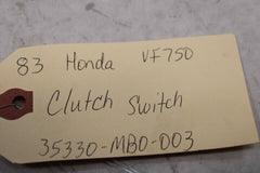 Clutch Switch 35330-MB0-003 1983 Honda VF750