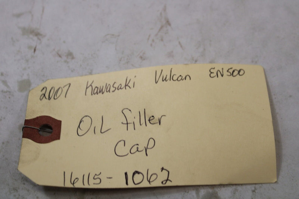 Oil Filler Cap 16115-1062 2007 Kawasaki Vulcan EN500C