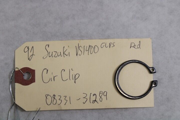 CirClip 08331-31289 1992 Suzuki Intruder VS1400