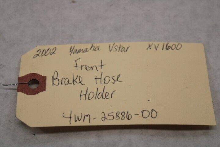 Front Brake Hose Holder 4WM-25886-00 2002 Yamaha RoadStar XV1600A