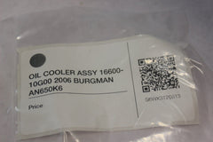 OIL COOLER ASSY 16600-10G00 2006 BURGMAN AN650K6