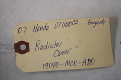 Radiator Cover 19040-MCK-A00 2007 Honda Shadow Sabre VT1100C2