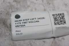 REAR STEP LEFT 34028-1175 1987 VULCAN VN750A