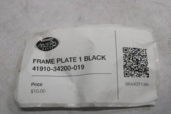 FRAME PLATE 1 BLACK 41910-34200-019 1983 Suzuki GS650GL