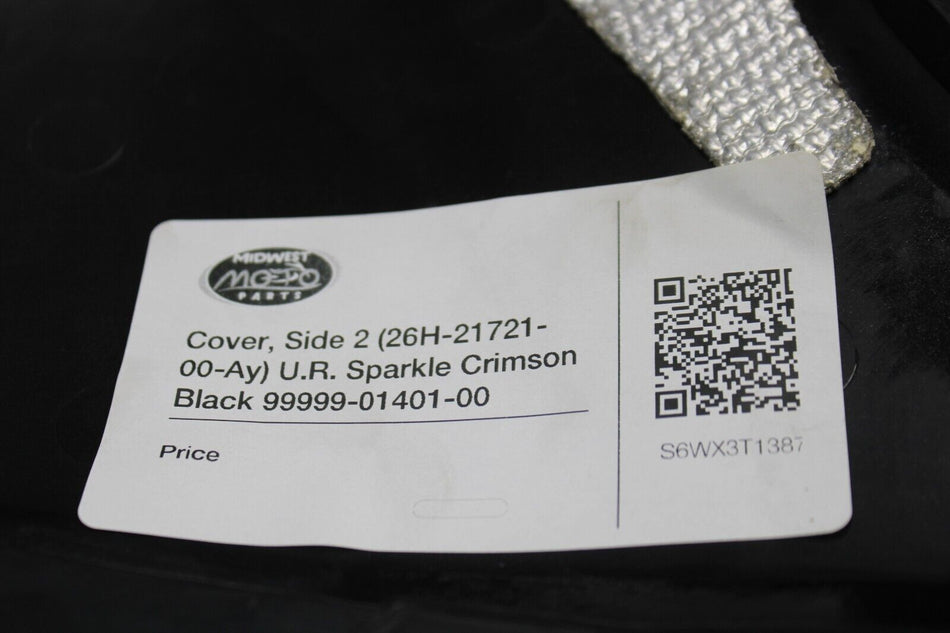 Cover, Side 2 (26H-21721-00-Ay) U.R. Sparkle Crimson Black 99999-01401-00