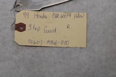 OEM Honda Motorcycle 1999 CBR600F4 Step Guard Right 50607-MBW-010