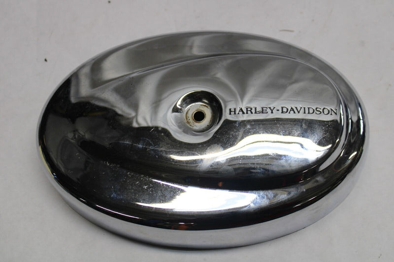 Vintage Chrome Oval Air Cleaner Cover 10.75