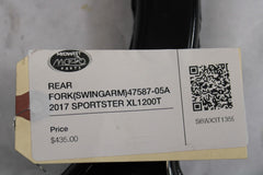 REAR FORK (SWINGARM) 47587-05A 2017 SPORTSTER XL1200T Harley Davidson SuperLow