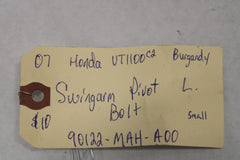 Swingarm Pivot Bolt Left(Small)90122-MAH-A00-2007 Honda Shadow Sabre VT1100C2