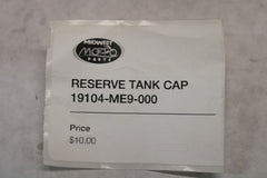 RESERVE TANK CAP 19104-ME9-000 1983 Honda VT750C Shadow