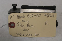 Main Step Arm RIGHT 50612-KYJ-305 1987 Honda CBR1000F Hurricane
