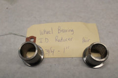 Wheel Bearing I.D Reducer 3/4 -1” (Pair) Harley  Aftermarket