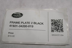 FRAME PLATE 2 BLACK 41921-34200-019 1983 Suzuki GS650GL