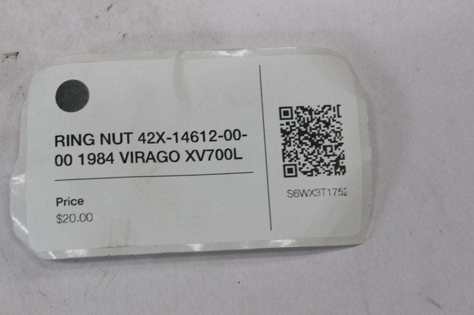 RING NUT 42X-14612-00-00 1984 Yamaha VIRAGO XV700L
