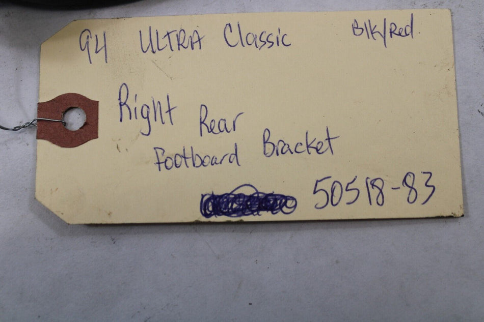 Rear Footboard Floorboard Bracket RIGHT 1994 Harley Davidson Ultra Classic