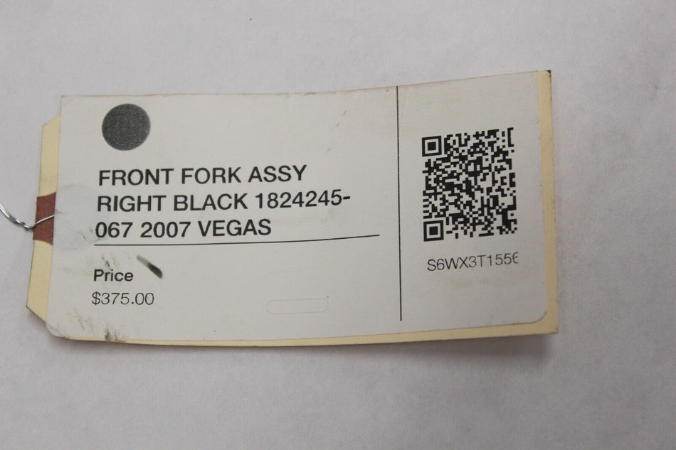 FRONT FORK ASSY RIGHT BLACK 1824245-067 2007 Victory Vegas 8 Ball